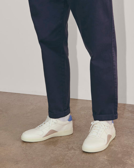 The Court Sneaker | Canvas Tan / Bluebell / Trench Coat
